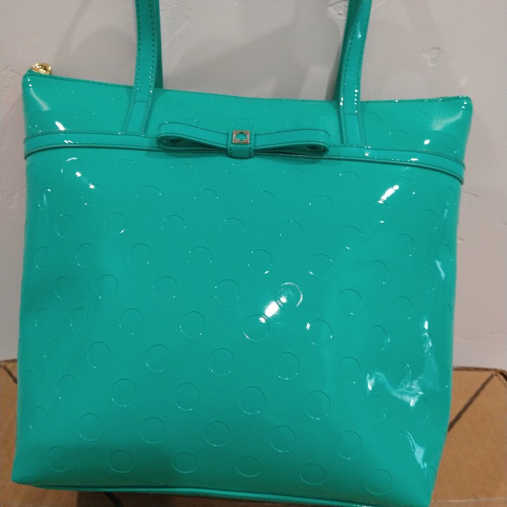 Kate Spade of New York Jeralyn Camillia Mint Green Tote
